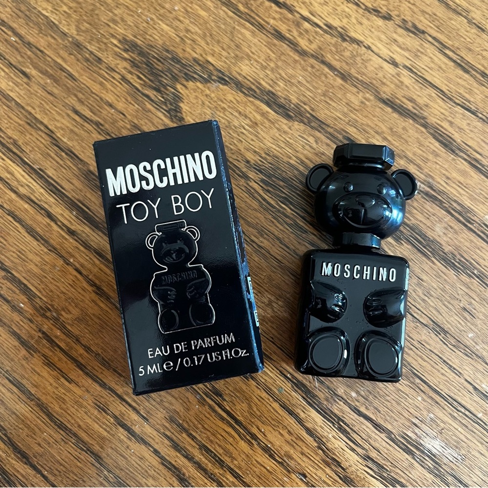 Moschino Toy Boy Eau de Parfum Dabber 5ml/0.17 oz- Black Teddy NIB